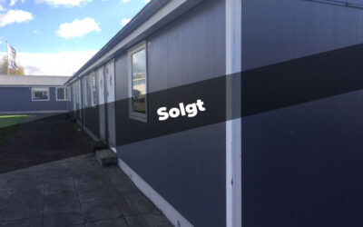 2 stk brugte beboelsespavilloner á 232m²