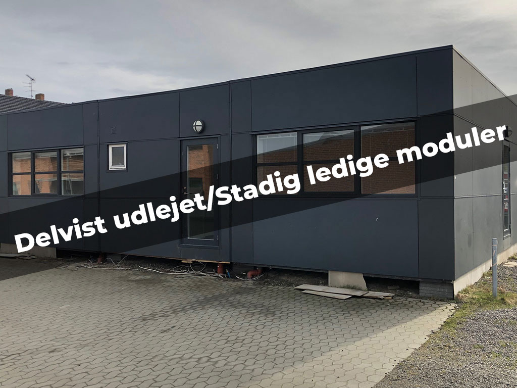 Brugt modulbygning 112m²