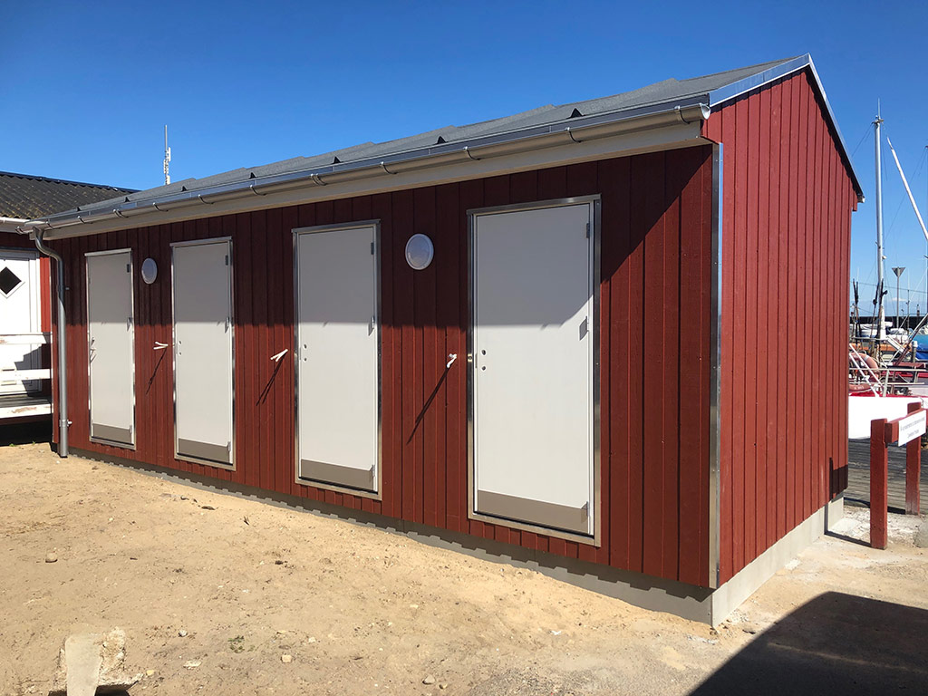 Special løsninger: Moderne toiletmodul med separate baderum