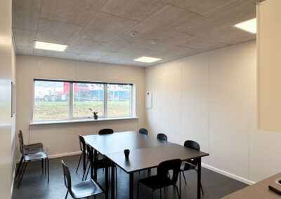 500 m2 kontor- og velfærdsforhold i moduler