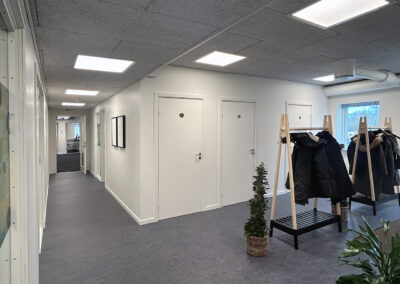 500 m2 kontor og administration i modulbyggeri