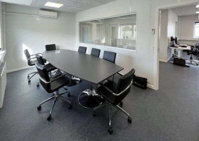 Moderne kontor- og velfærdsfaciliteter i modulbyggeri ra FOCUS Moduler A/S