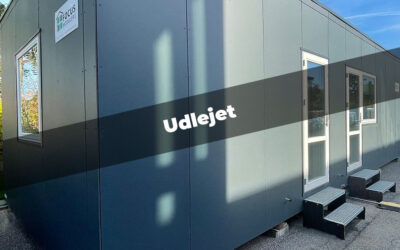 40 m2 kontormodul med 2 lokaler