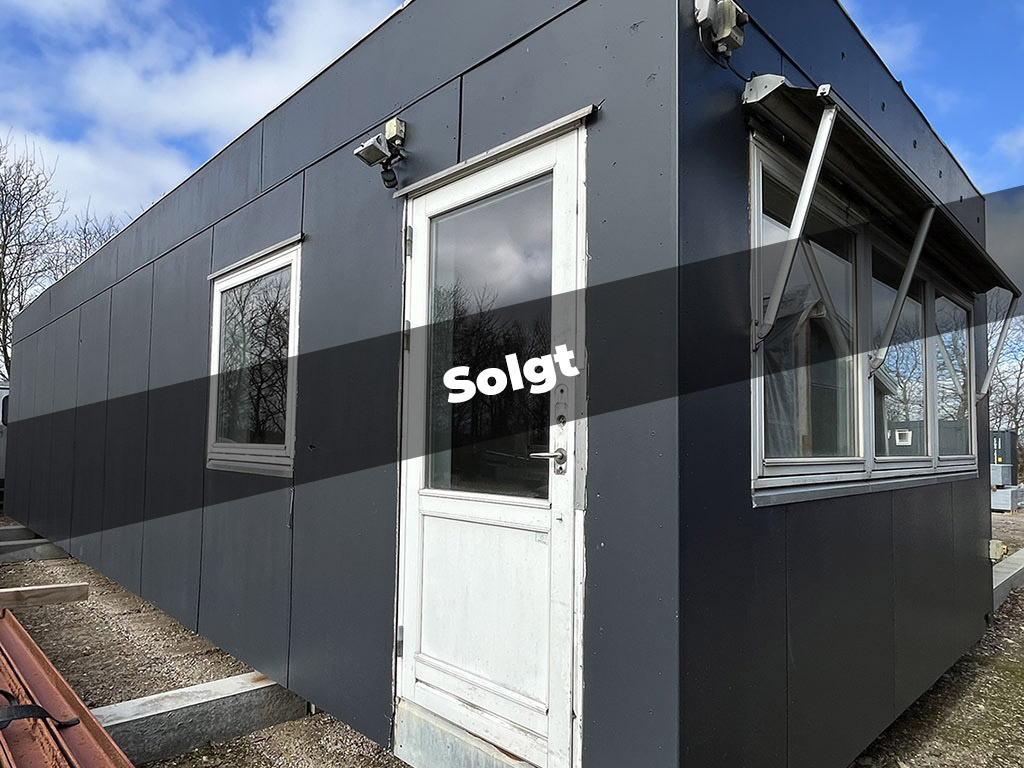 SOLGT: 55 M2 kontormodul