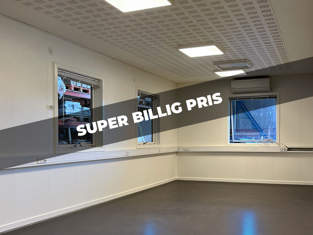 Køb eller lej hos FOCUS Moduler A/S: 144 m2 kontorfaciliteter