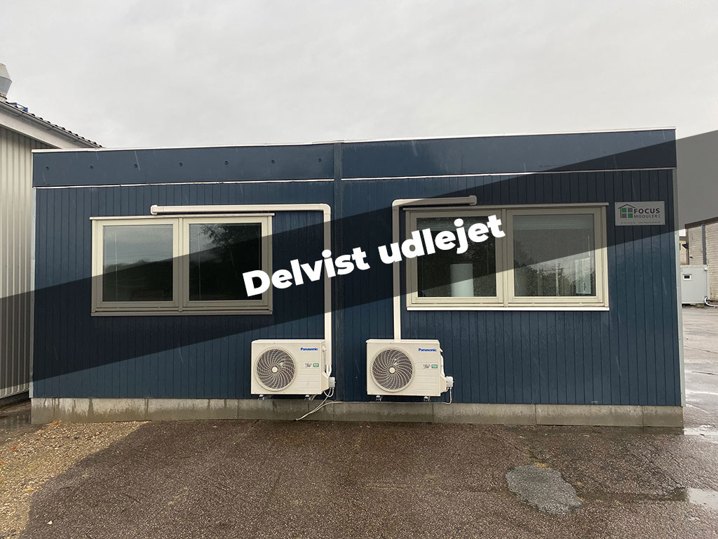 Køb eller lej hos FOCUS Moduler A/S: 154 m2 kontorfaciliteter i moduler