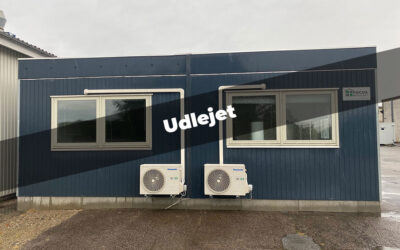 154 m2 kontorfaciliteter i moduler