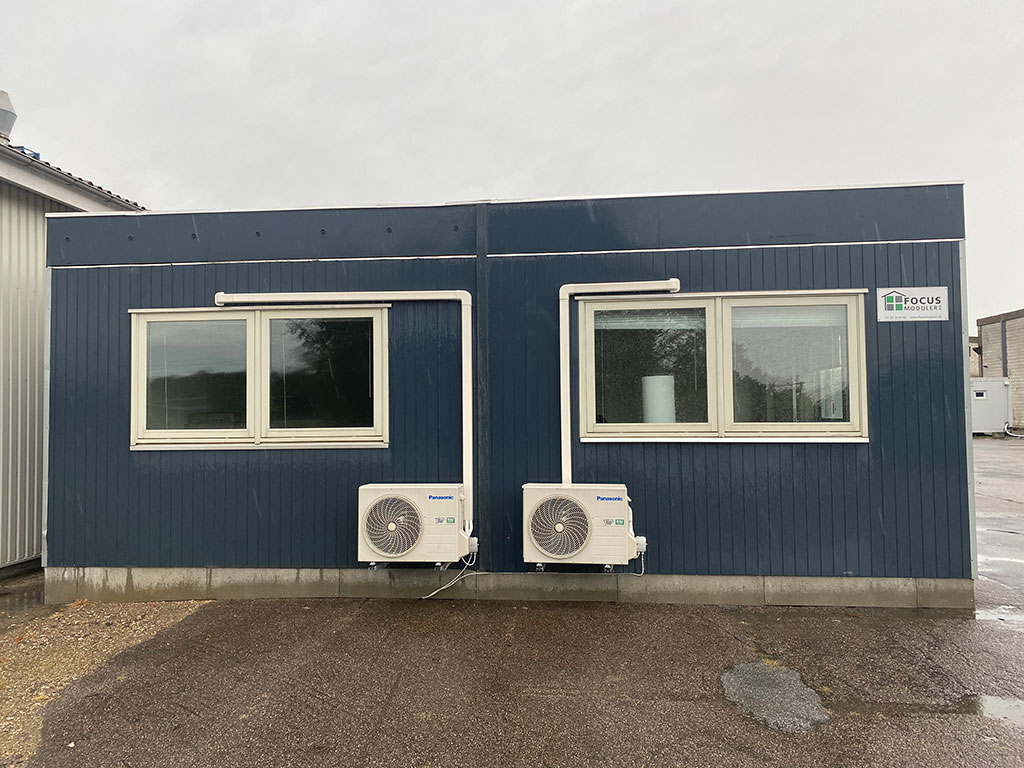 Køb eller lej hos FOCUS Moduler A/S: 154 m2 kontorfaciliteter i moduler