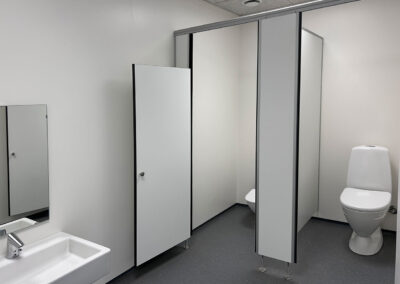 Klar til indflytning – på kort tid stod de nye lokaler klar til brug, med fuld funktionalitet og opfyldelse af alle krav.