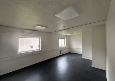 FOCUS Moduler A/S Brugtbørs: 140 m2 kontorfaciliteter