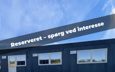 142 m2 kantine og kontor i modulbygning