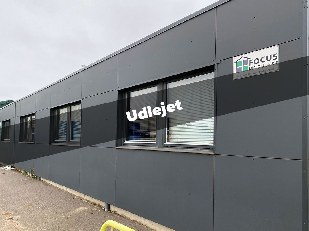 Køb eller lej hos FOCUS Moduler A/S: 188 m2 modulbygning med kontor- og mødefaciliteter