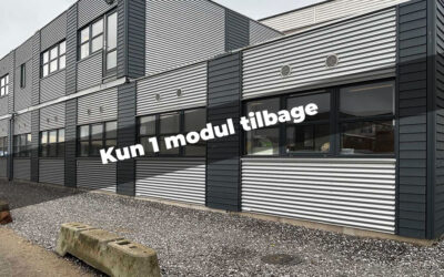 455 m2 modulbygning med mange muligheder