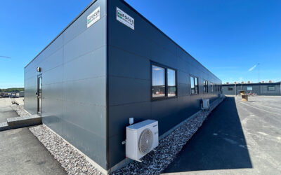 Top præsentabel modulbygning 384 m2 – kan opdeles