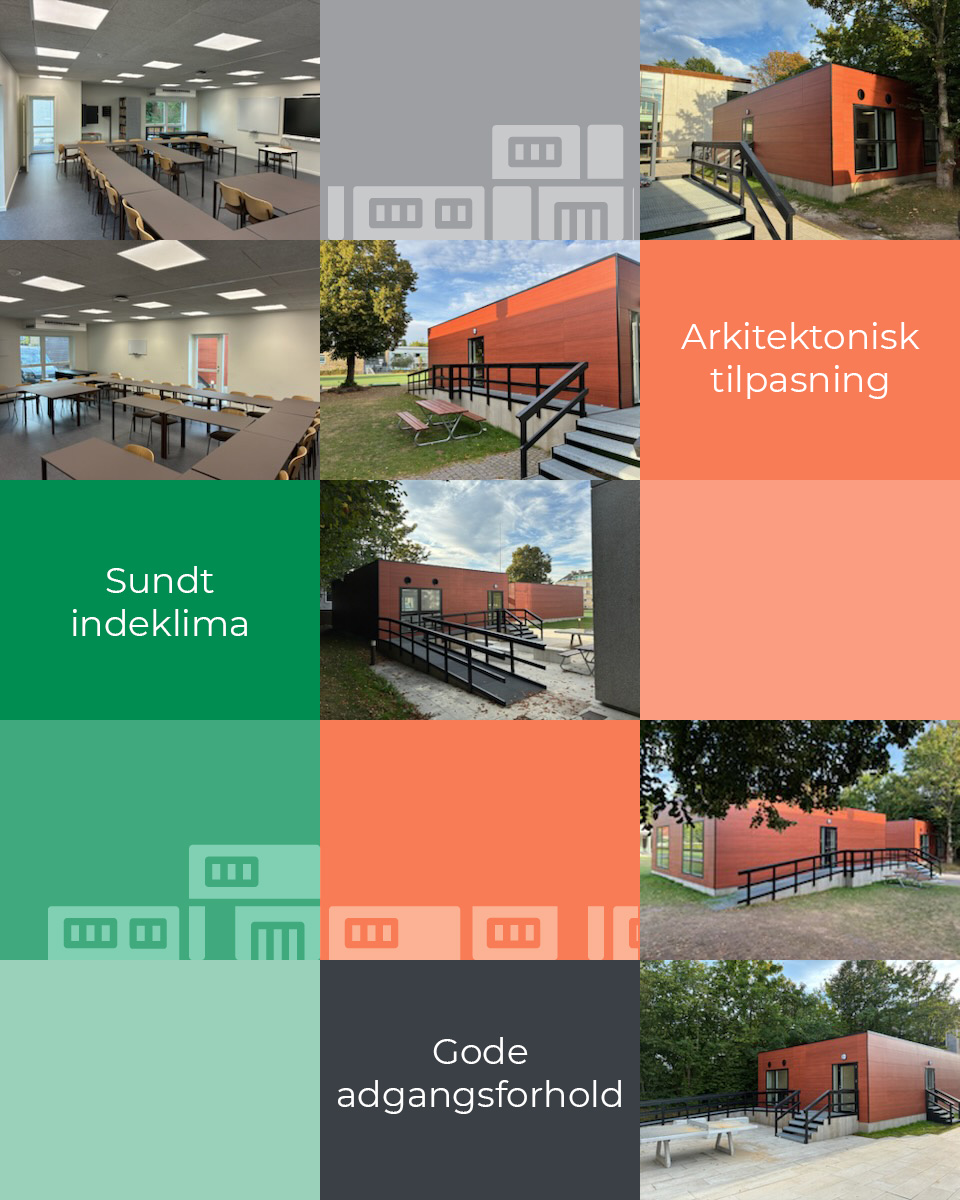 Totalentreprise med specialløft – eksklusive modulbygninger til Øregaard Gymnasium