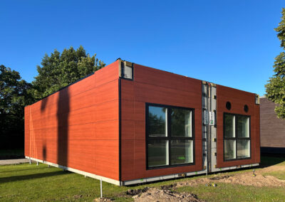 Totalentreprise med specialløft – eksklusive modulbygninger til Øregaard Gymnasium