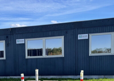 FOCUS Moduler A/S Brugtbørs: 144 m2 kantine og kontor i modulbygning