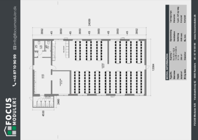 FOCUS Moduler A/S Brugtbørs: 299 m2 modulbygning