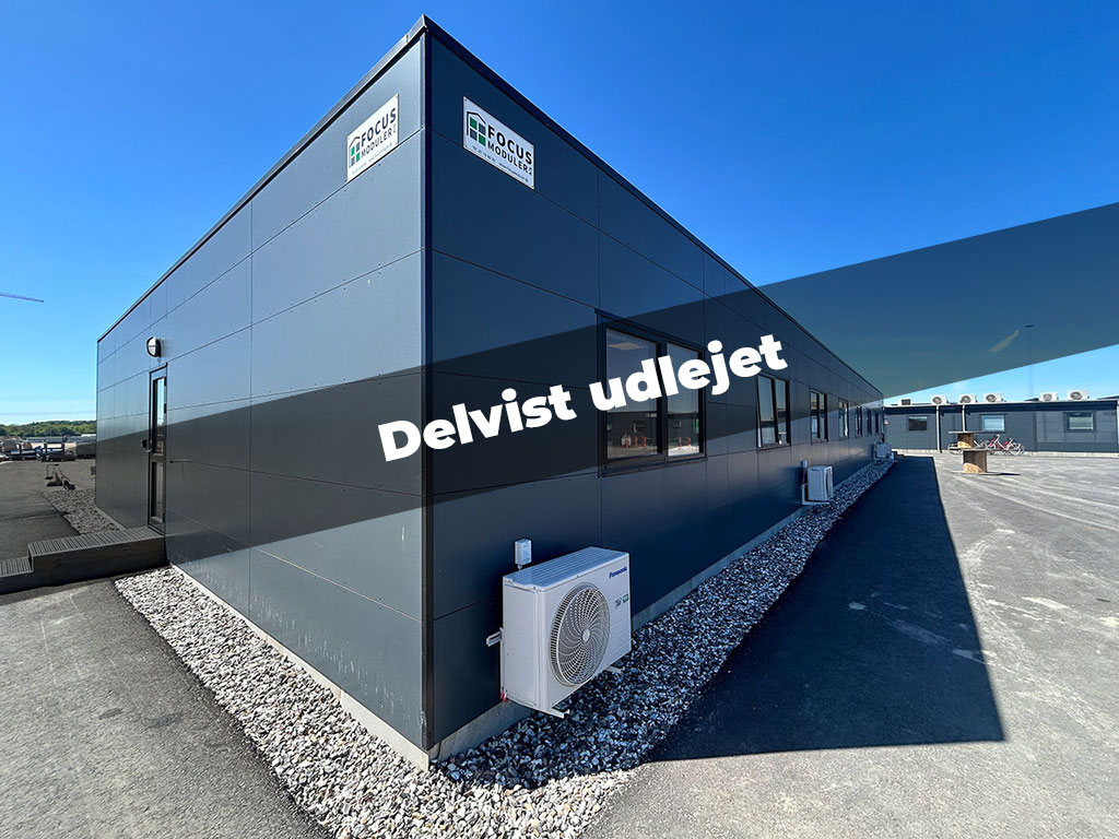 Køb eller lej hos FOCUS Moduler A/S: Top præsentabel modulbygning 384 m2