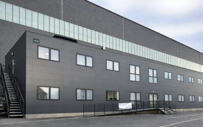 1200 m2 kontorbygning i 2 etager