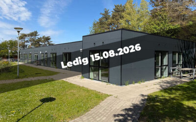 436 m2 højisoleret moderne modulbygning til undervisning eller kontor