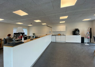 FOCUS Moduler A/S Brugtbørs: 80 m2 modulbygning - reception/venteværelse etc.