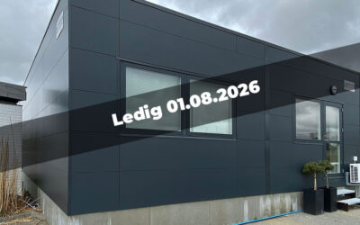 80 m2 modulbygning – reception/venteværelse etc.