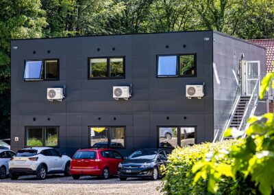 300 m2 modulbyggeri i 2 etager – med fokus på den gode arbejdsdag