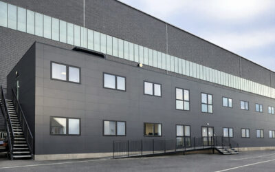 1200 m2 kontorbygning i 2 etager