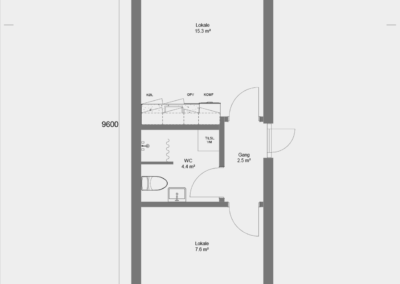 38 m2 bolig- eller kontormodul